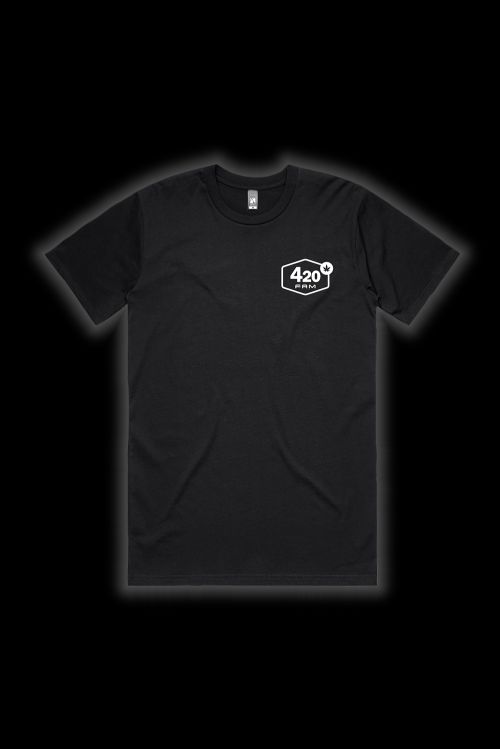 420 Fam Black Tshirt + Full Circle Digital Download by ChillinIt