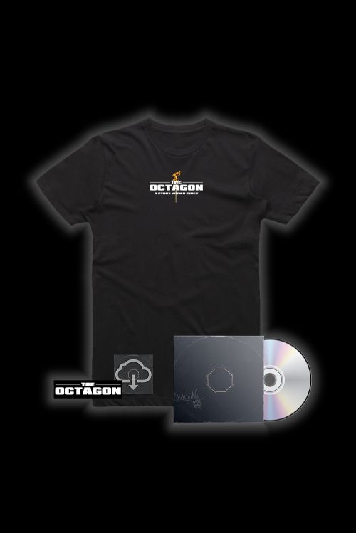 3. AUTOGRAPHED CD + DIGITAL DOWNLOAD + THE OCTAGON STICKER + LIMITED EDITION 'THE OCTAGON' TSHIRT by ChillinIt