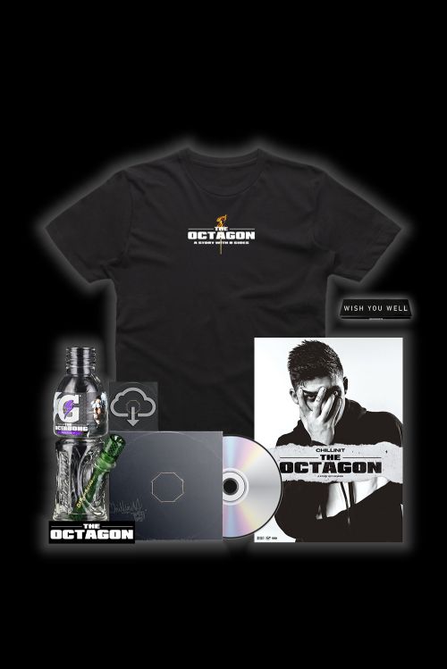 6. AUTOGRAPHED CD + DIGITAL DOWNLOAD + THE OCTAGON STICKER + LIMITED EDITION POSTER + LIMITED EDITION 'THE OCTAGON' TSHIRT + GATORBEUG 2.0 + BONUS WISH YOU WELL PAPERS by ChillinIt